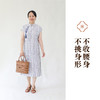 米马成衣 抱歉呐涤棉 中式平裁飞袖良家妇女夏季旗袍 商品缩略图3