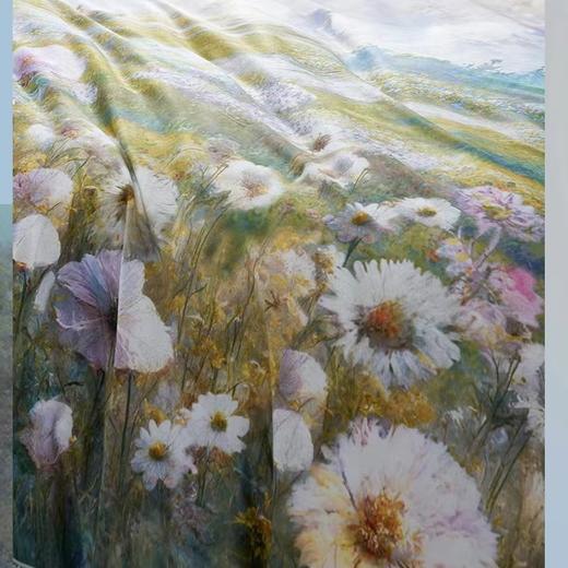 【春上新】10楼 富安娜 艺术油画床单四件套-晴云拂晓  吊牌价5980-6380元  活动价2799-2999元 商品图1