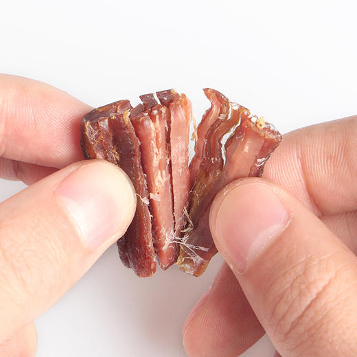 【除了牛肉和盐什么都不添加】内蒙古风干牛肉干208g/盒 根根入味 越嚼越香 买4盒送1盒奶贝 商品图3