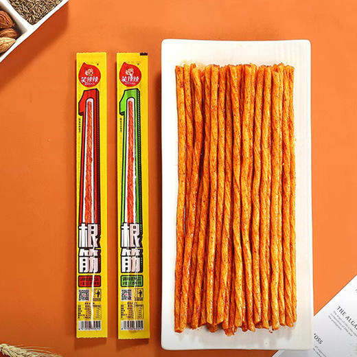 笑辣辣 一根筋 辣条 4g*3小根 商品图1