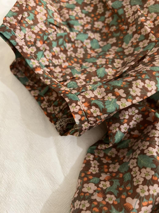 天丝碎花小衫 商品图3