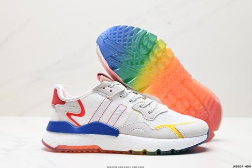 阿迪达斯ADIDAS NITE JOGGER M经典休闲运动跑步鞋H01719男女鞋 商品图4