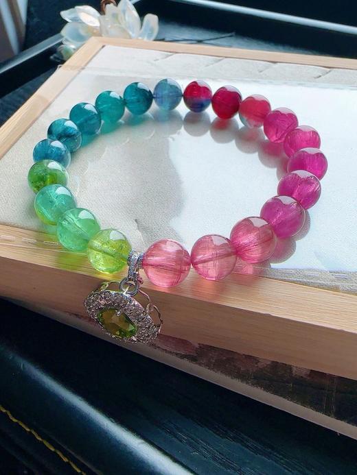 28.4g 9.2mm 碧玺手链 商品图0