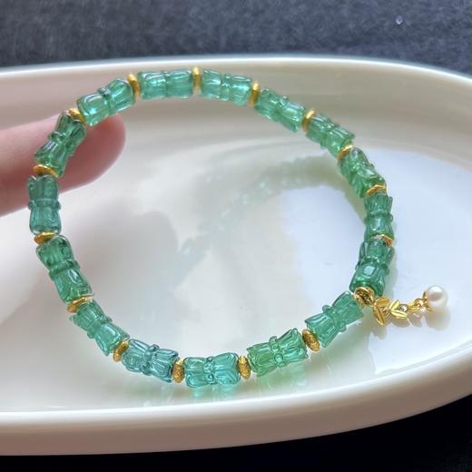 11.26g 雕刻碧玺手串 商品图6