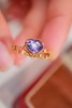 1.05ct 蓝宝石戒指 商品缩略图1