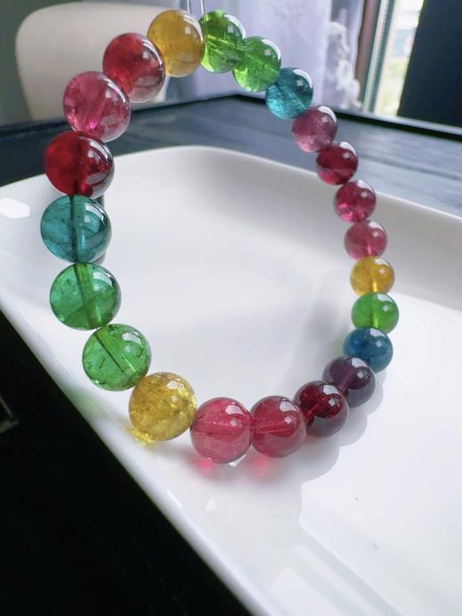 18.73g 8.1mm 碧玺手链 商品图2