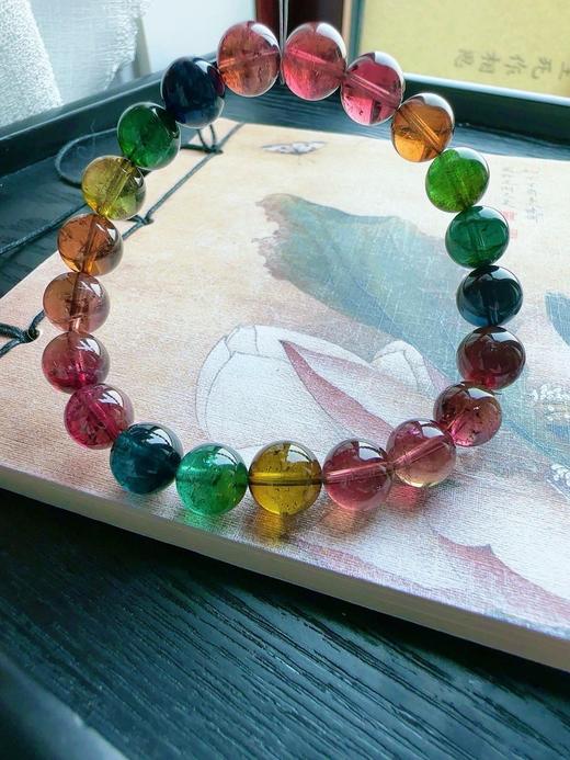 27.7g 9.3mm 碧玺手链 商品图2