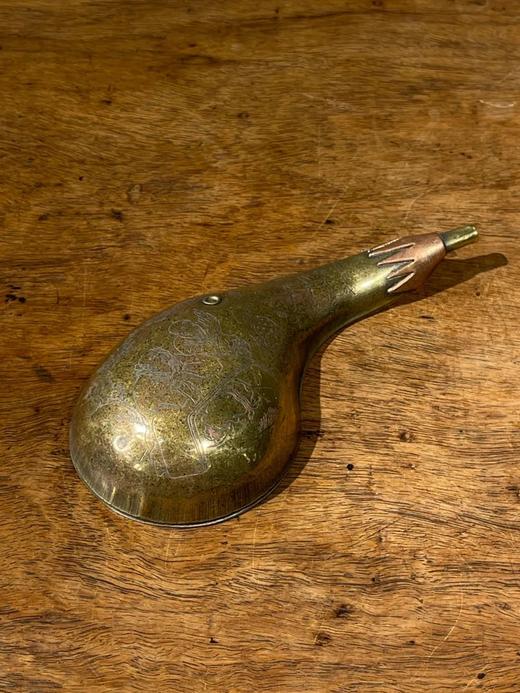 黄銅镶红銅刻花茄子形水滴，顺丰包邮 商品图12