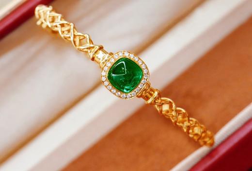 1.3ct 祖母绿手链 商品图2
