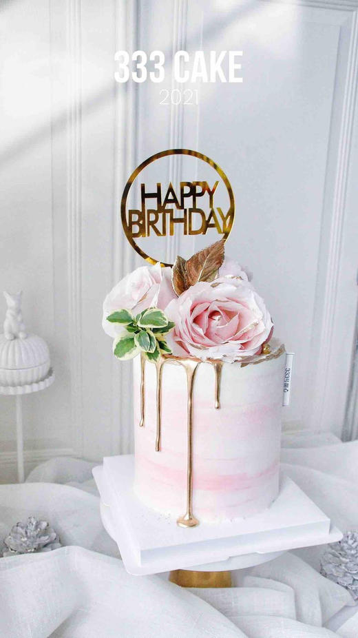 鲜花蛋糕&粉 商品图0