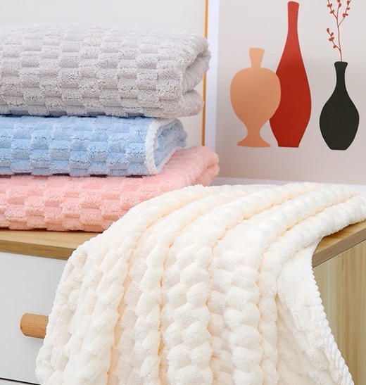 【家居百货】13.8买一送一毛巾界天花板来了【珊瑚绒柔软毛巾】 A类婴幼儿安全标准 孕妇 宝宝可用 比普通毛巾更吸水，更柔软、更亲肤！ 商品图12