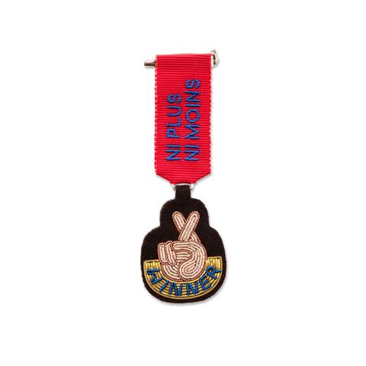 北京仓｜Macon & Lesquoy-Winner Medal-胜利者勋章 刺绣 胸针［法国设计师］ 商品图0