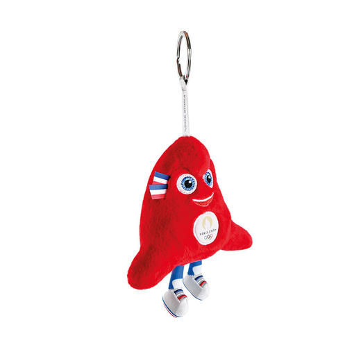 巴黎奥运会吉祥物弗里热钥匙扣-14cmDOUCJO2400玩偶 商品图1