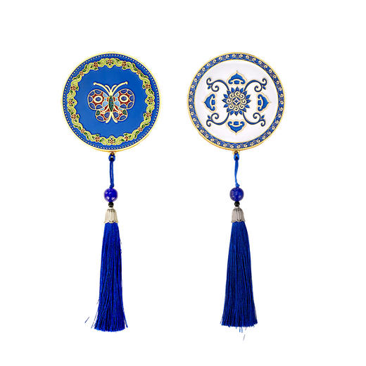 凡尔赛对镜古风流苏镜子 商品图4