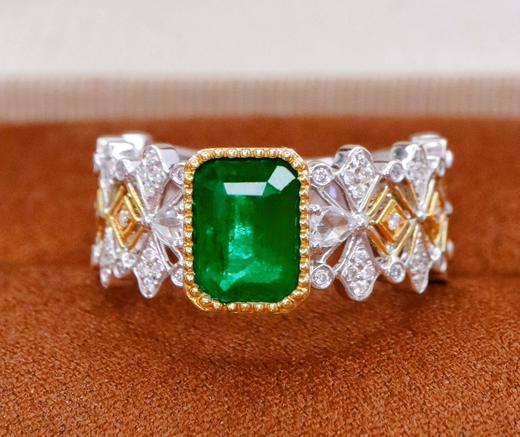 1.15ct 祖母绿戒指 商品图3