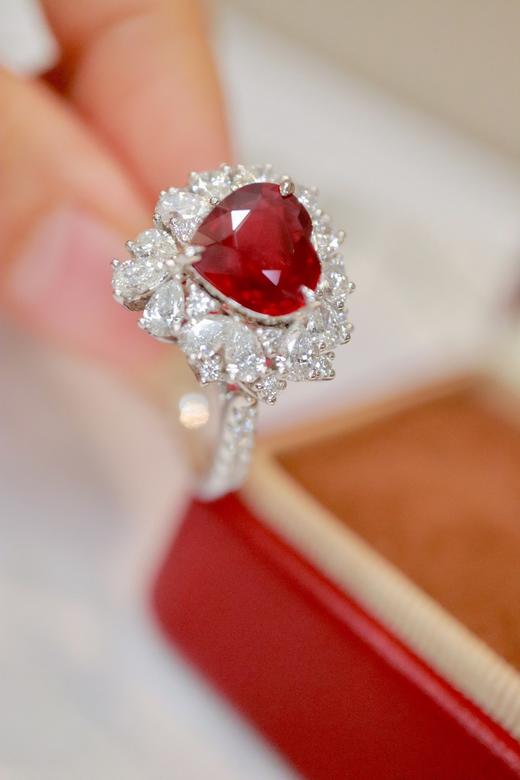 2.82ct 红宝石戒指吊坠 商品图4