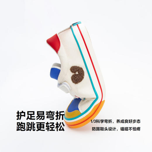迷你巴拉帆布鞋男女童抑菌止滑柔软易搭配童鞋新款运动鞋 商品图3