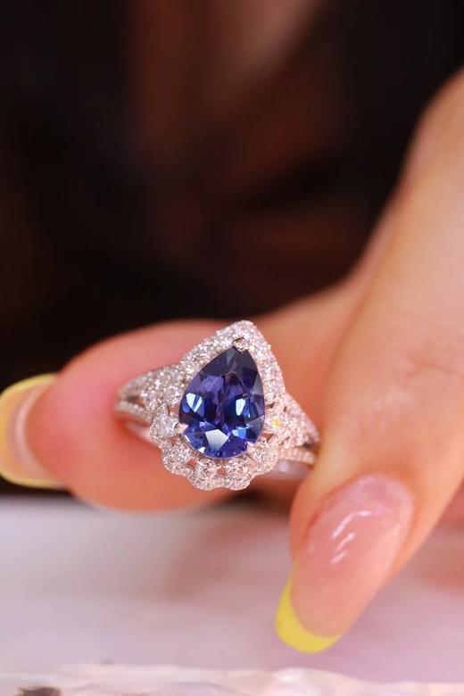 2.3ct 蓝宝石戒指 商品图5
