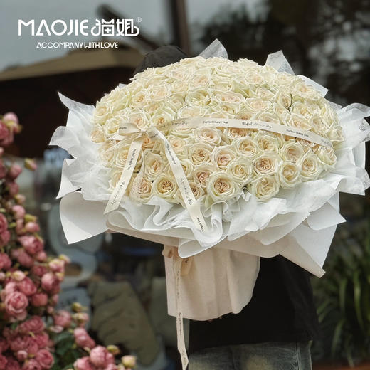 例外与偏爱花艺【予你】-99朵玫瑰（提前两天预定） 商品图1