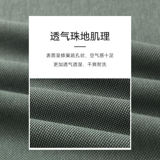 十如仕100%新疆棉无水染色短袖POLO-P02-05 商品图3