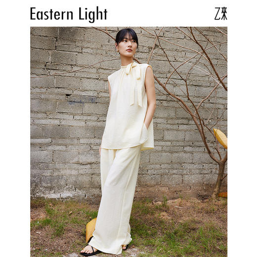 Eastern Light/乙来系带上衣女夏衬衫女新款 商品图9
