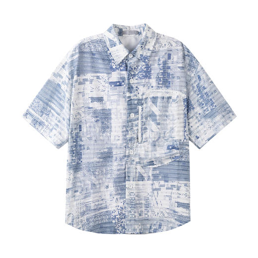 【新品上新】HX 春夏季翻领短袖衬衫Z103420026101 商品图0