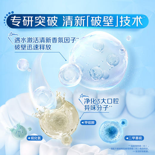 佳洁士3D炫白双效去渍含氟牙膏  120g/支 商品图2