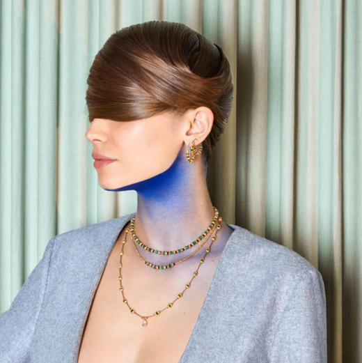 订购8周到｜Tityaravy-SRIPHALA-黝帘石 耳环［法国设计师］ 商品图1