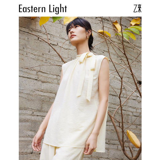 Eastern Light/乙来系带上衣女夏衬衫女新款 商品图7