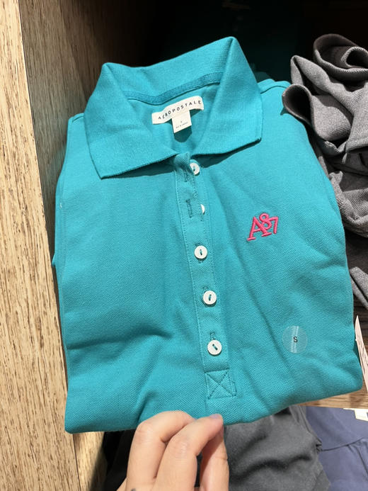 Aeropostale AERO 女款5粒扣Polo衫 多色¥299/2件直邮到手 请备注颜色哦 商品图8