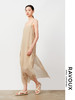 262139925两侧开叉香槟色吊带裙 商品缩略图0
