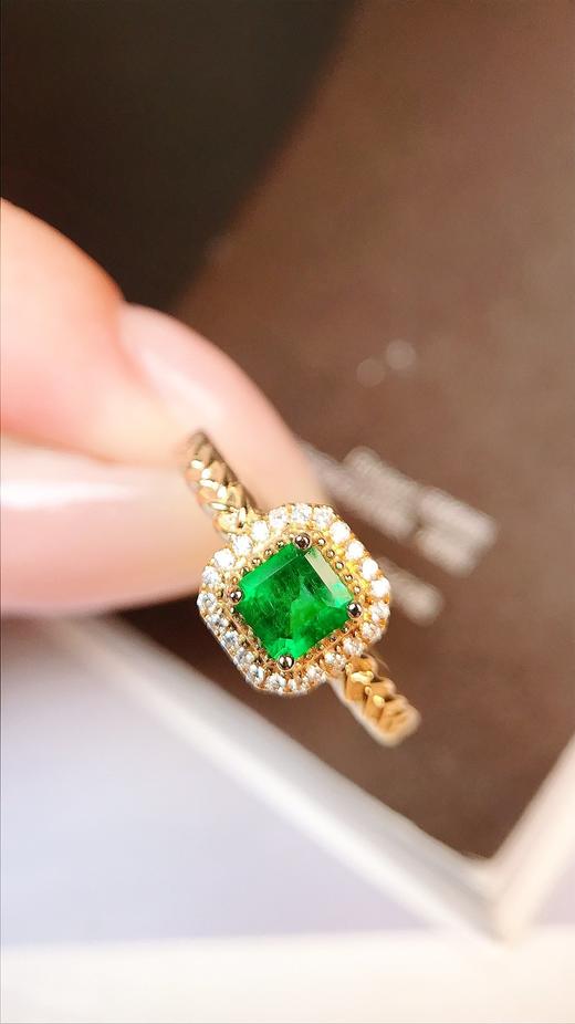 0.33ct 祖母绿戒指 商品图1