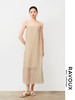 262139925两侧开叉香槟色吊带裙 商品缩略图1