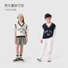【学院风】马克珍妮秋装新款 男女童字母V领针织马甲231836 商品缩略图1