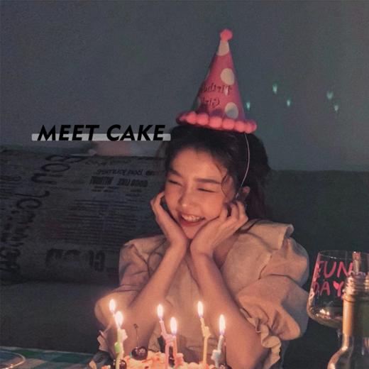 派对生日帽（粉色）-仅支持与下午茶、蛋糕一起购买配送【蛋糕配件】 商品图0