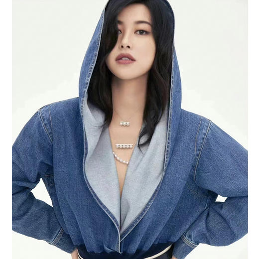 ysxb-07003【云赏珠宝】杜杜老师专属福利-玫瑰的故事耳饰明星同款经典平衡木系列天然淡水高品质珍珠项链 商品图3