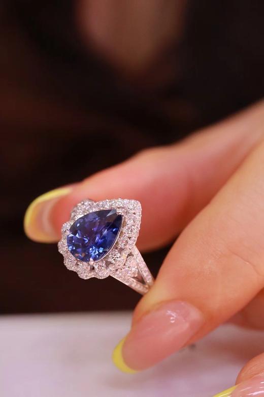 2.3ct 蓝宝石戒指 商品图2