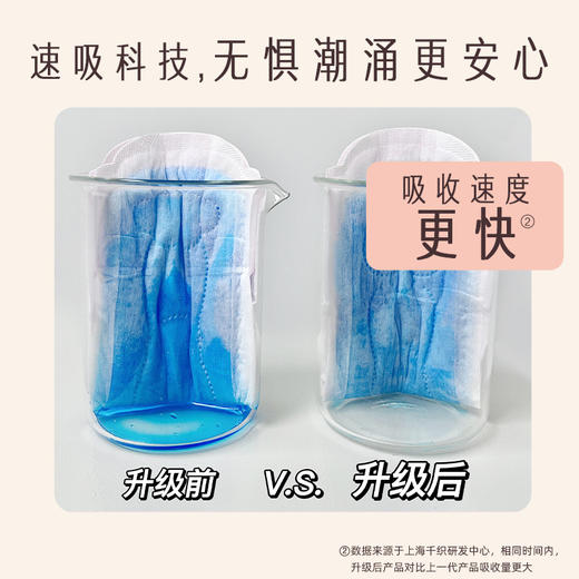 Herlab她研社奶滑小方卫生巾日用240mm8片日用卫生巾158743728 商品图4