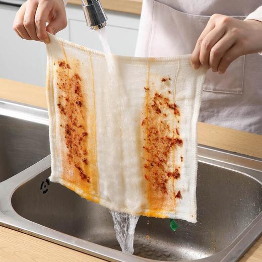 美丽雅厚净去油抹布30*30cm  4片装/袋 商品图3