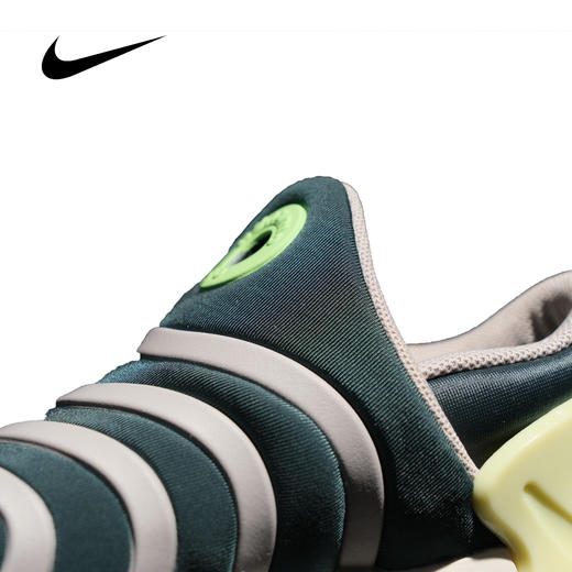 耐克-鞋袜类（冬）G3鞋婴童NIKE DYNAMOGOFLYEASE绿黄灰 商品图2