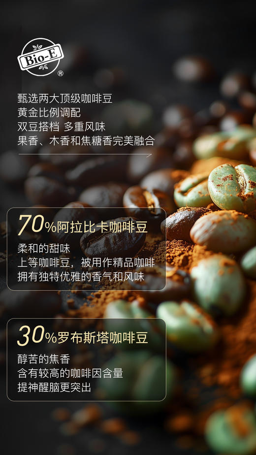 拍4蕞划算！再送咖啡！Angelababy、娜扎推荐！【Bio-E爆爆咖啡】bioe去肿+提神+燃旨+饱腹+断糖+阻油+控食欲！🔥燃旨效率是普通咖啡的20倍！✅嘎嘎好喝！咔咔燃！ 商品图6