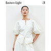 【明星同款】Eastern Light/乙来短袖t恤女新款衬衫法式上衣 商品缩略图0
