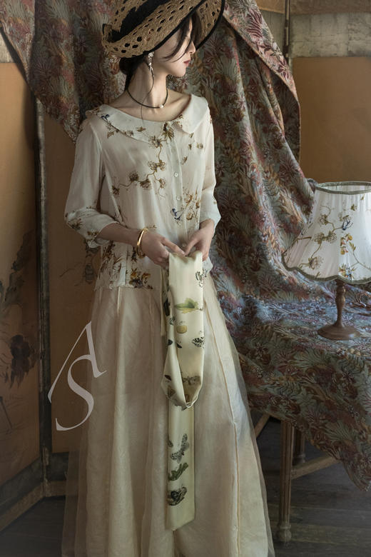 Paul Harnden  米白色FLORA灯罩 商品图7