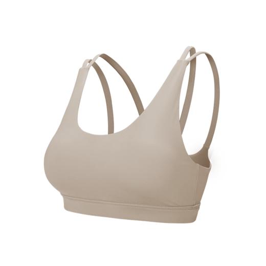 爱帝女士高弹软支撑细肩带美背瑜伽背心自带胸垫 商品图6