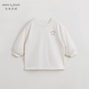 马克珍妮女童长款条纹T恤 儿童纯棉宽松长袖上衣春款新品240090 商品缩略图2