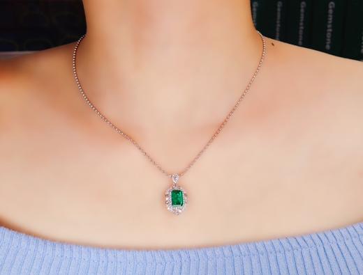 1.39ct 祖母绿吊坠 商品图4