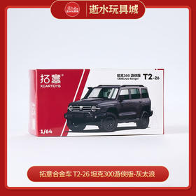 拓意合金车  T2-26	坦克300游侠版-灰太浪