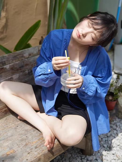 步履不停/4B45044C/夏季黑色百搭休闲工装感短裤五分裤 商品图3