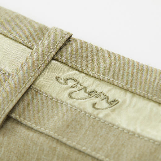 谜底休闲裤女2024秋款通勤风西裤极简休闲九分裤萝卜裤243MK1175 商品图3