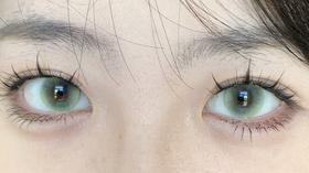 HUOHUOCON半年抛美瞳 青绿湿伞 14.2mm